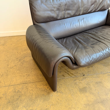 Vintage De Sede "DS-2011" Loveseat Leather Sofa