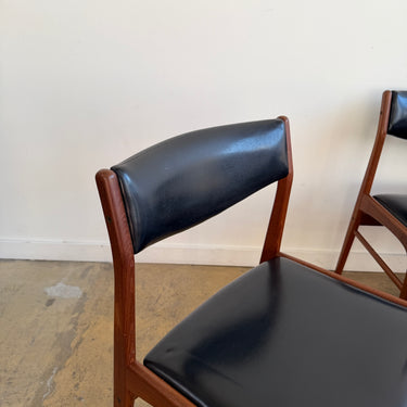 Danish Modern Erik Buch teak dining chairs - Set of 6