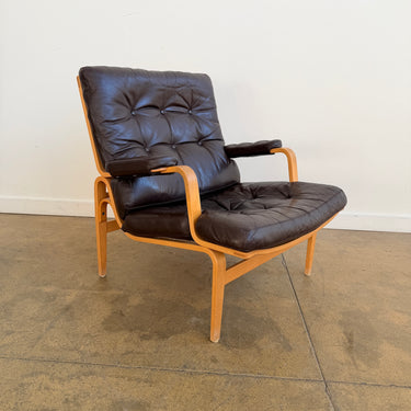 Bruno Mathsson 'Ingrid' Lounge Chair by Dux (Two Available)