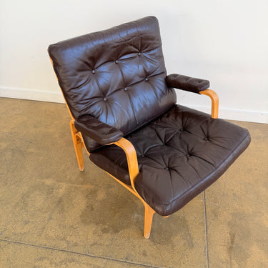 Bruno Mathsson 'Ingrid' Lounge Chair by Dux (Two Available)