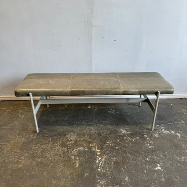 Blu Dot Leather Jumbo Bench