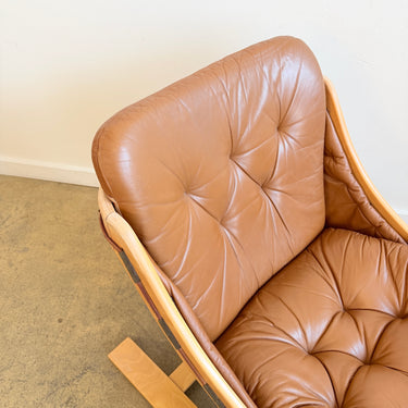 Vintage ‘Krona’ Lounge Chair by Åke Fribytter for Nelo, Sweden, 1970s