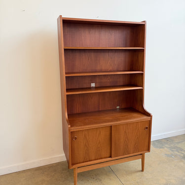 Danish Modern Teak Bookcase by Johannes Sorth, 1960s