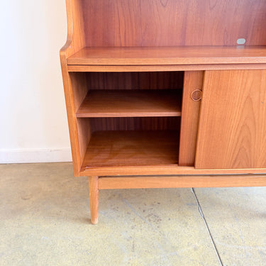Danish Modern Teak Bookcase by Johannes Sorth, 1960s