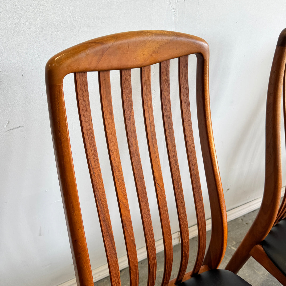 Danish Modern Set of 4 Dining Chairs by Preben Schou