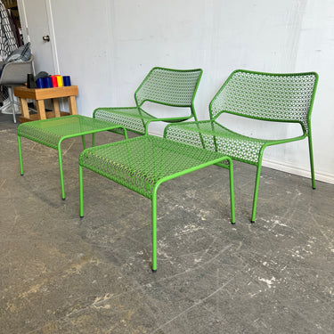 Blu Dot Hot Mesh Indoor/Outdoor Lounge Chair Set of 2