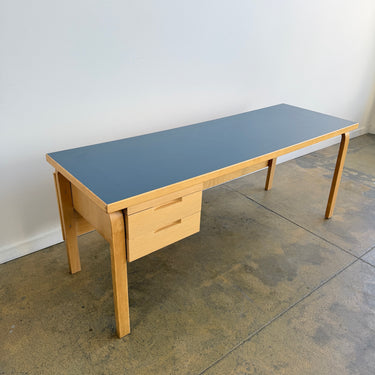 Rare! Alvar Aalto XL Birch Desk with Matching Chair