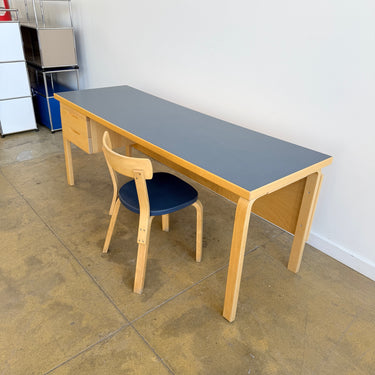 Rare! Alvar Aalto XL Birch Desk with Matching Chair