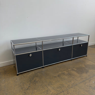 USM Haller 3X2 Media Console 70' - Anthracite