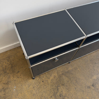 USM Haller 3X2 Media Console 70' - Anthracite