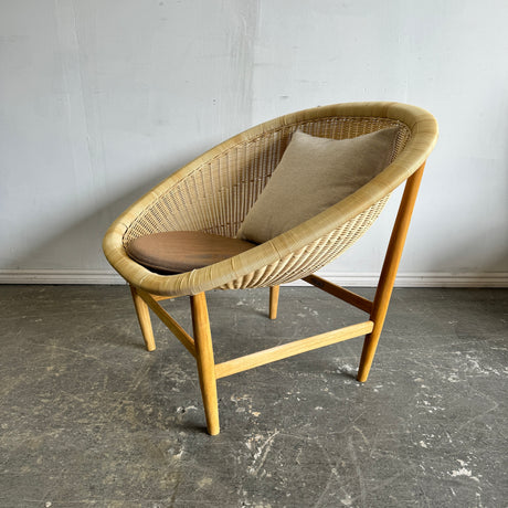 Iconic Nanna and Jorgen Ditzel  Basket chair by Kettal
