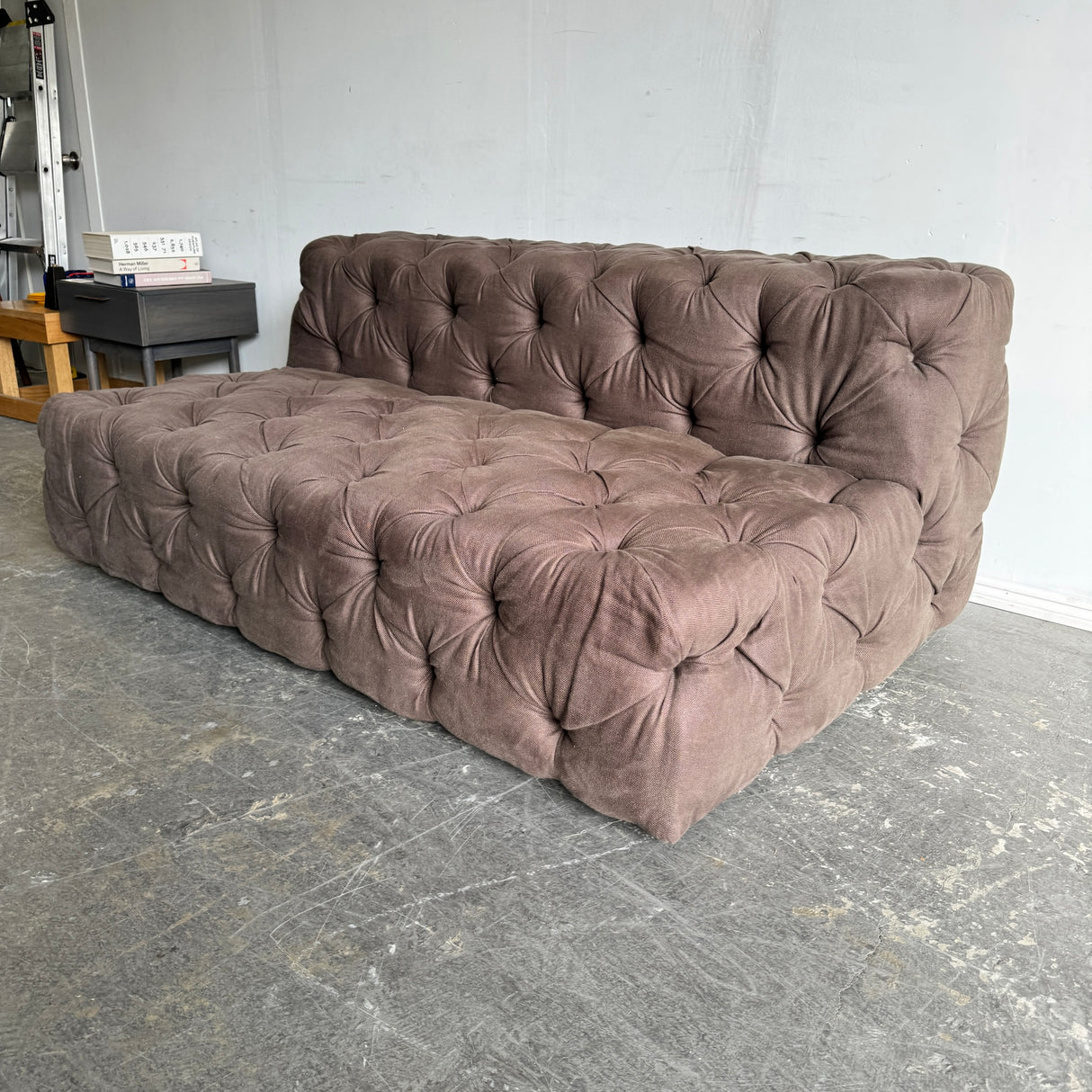 Restoration Hardware 72 Soho Armless sofa
