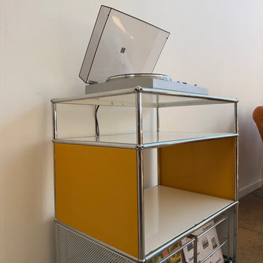 USM Haller Record Storage Station - Perforated/ Multi-color