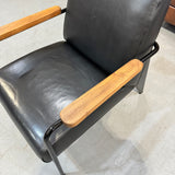 Authentic! Vitra iconic Prouvé Premium leather lounge chair