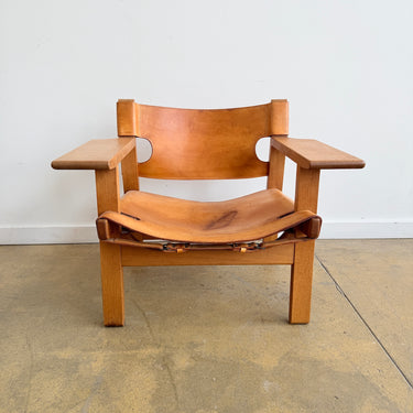 Danish Modern Børge Mogensen "Spanish Chair" by Fredericia