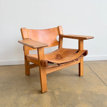 Danish Modern Børge Mogensen "Spanish Chair" by Fredericia