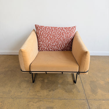 Herman Miller Wireframe Velvet Chair by Sam Hecht & Kim Colin