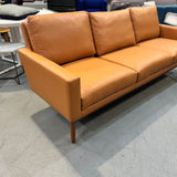 Design Within Reach Raleigh leather Three seater Sofa