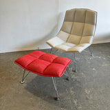 Authentic! Knoll Jehs + Laub Lounge chair and Ottoman