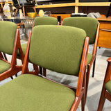 Danish Arne Vodder Set of Six Ella Dining Chairs