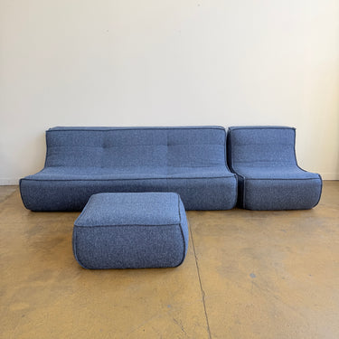 Dellarobbia Rosen Italian Boucle Fabric Lounge Chair