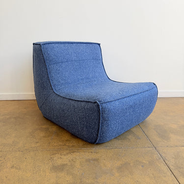 Dellarobbia Rosen Italian Boucle Fabric Lounge Chair