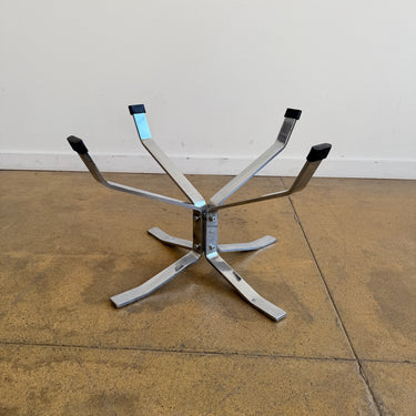 Rare! Sigurd Ressell for Vatne Møbler Falcon Chrome Base Coffee Table