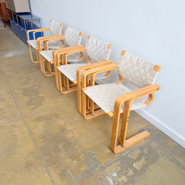 Danish Modern Magnus Olesen Model 5531 Chairs by Rud Thygesen & Johnny Sørensen