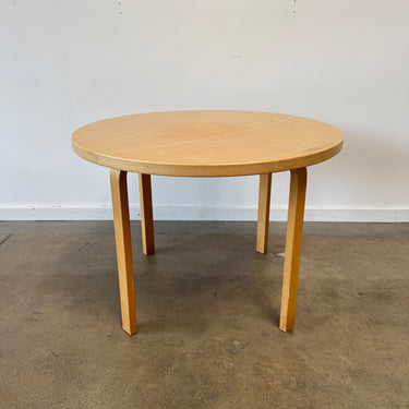 Artek Aalto Birchwood Round table "90A"
