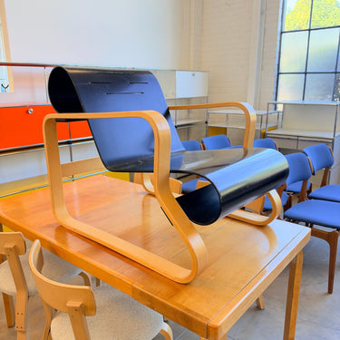 Vintage Artek Alvar Aalto Model 41 Paimo Scroll Chair