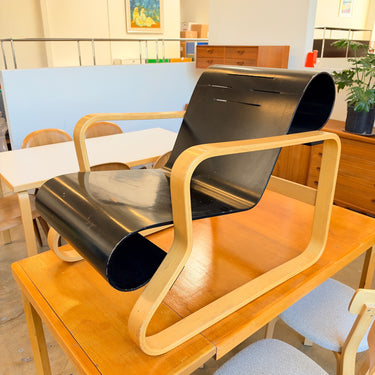 Vintage Artek Alvar Aalto Model 41 Paimo Scroll Chair