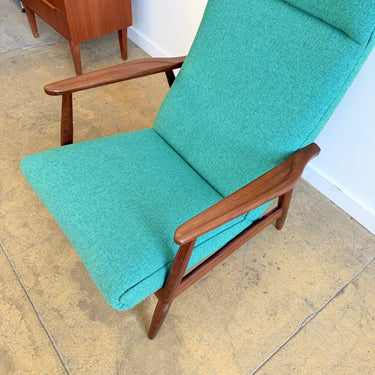 Danish Teak Lounge Chair by Fritz Hansen