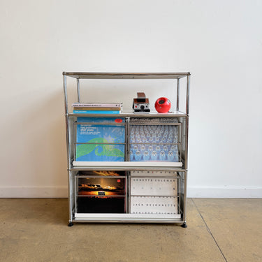 USM Haller 1X3 Record Storage - Pure White