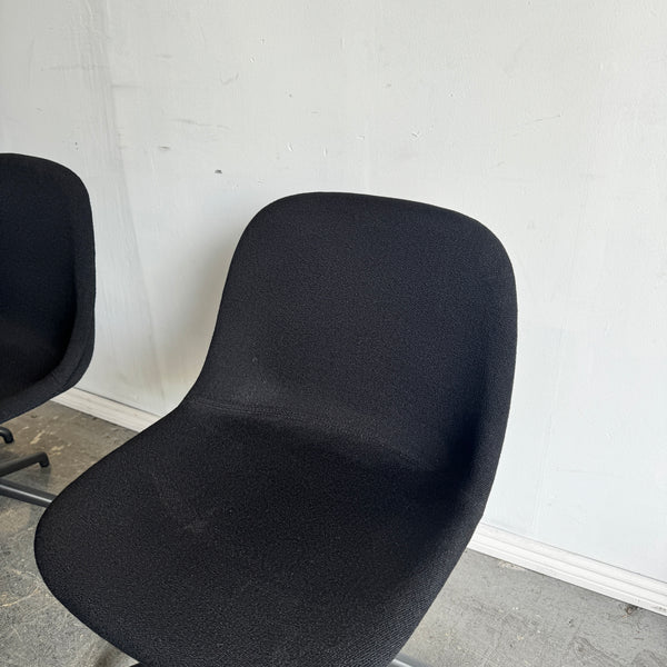 Design Within Reach Muuto Fiber upholstered Chair with Swivel Base (Set of 8)