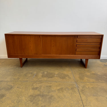Danish Modern Kurt Østervig for KP Møbler Teak Credenza, 1960s (Refinished)