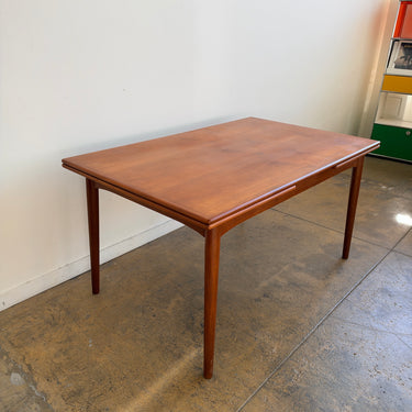 Danish Modern Teakwood Expandable Dining Table