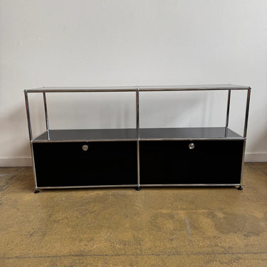 USM Haller 2X2 Console (Graphite Black)
