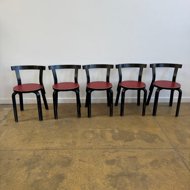 Vintage! Alvar Aalto "model 68" Dining chairs - Set of 5
