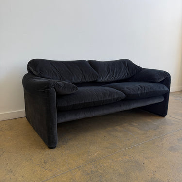 Vico Magistretti for Cassina “Maralunga” Two-Seater Sofa