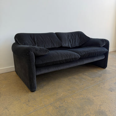 Vico Magistretti for Cassina “Maralunga” Two-Seater Sofa
