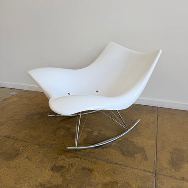 Fredericia Furniture Stingray Rocking Chair by Thomas Pedersen - White