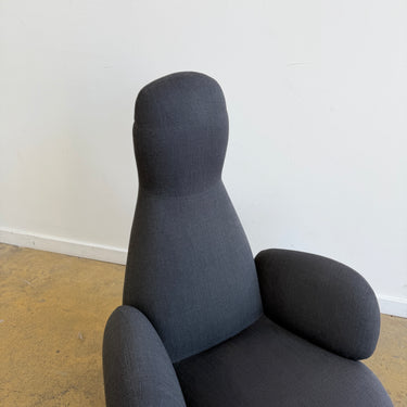 Bla Station "Oppo” Swivel Armchair by Stefan Borselius