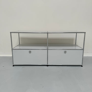 USM Haller 2X2 Light Grey Console (20 Depth)