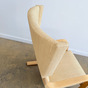 Alvar Aalto Model 401 Armchair for Artek - Woven Rattan Upholstery