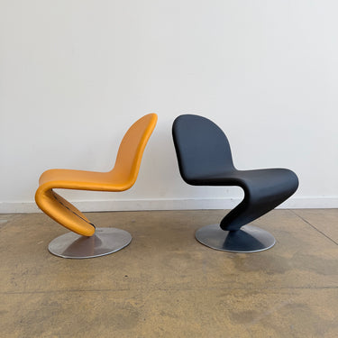 Verner Panton 1-2-3 standard lounge chair by VerPan - Black