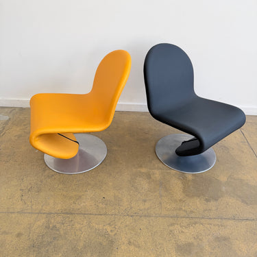 Verner Panton 1-2-3 standard lounge chair by VerPan - Black