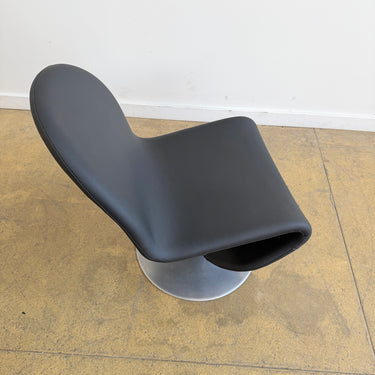 Verner Panton 1-2-3 standard lounge chair by VerPan - Black