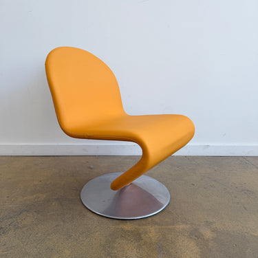 Verner Panton 1-2-3 standard lounge chair by VerPan - Yellow