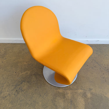 Verner Panton 1-2-3 standard lounge chair by VerPan - Yellow
