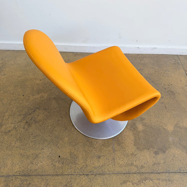 Verner Panton 1-2-3 standard lounge chair by VerPan - Yellow
